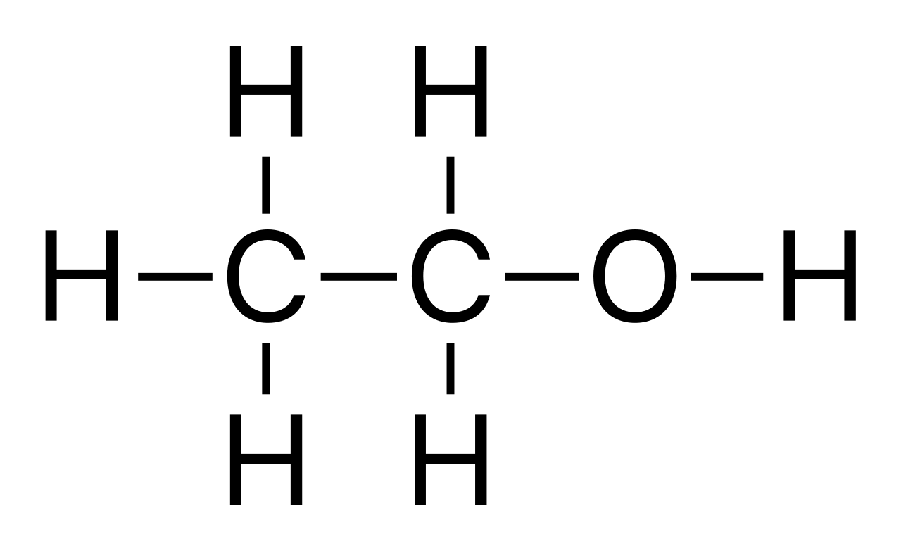 Ethanol-structure